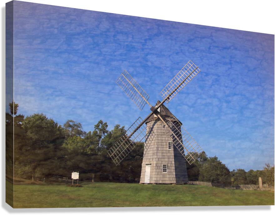 Old Hook With Clouds Canvas Print