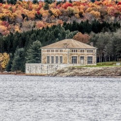 Neversink Head House In Autumn