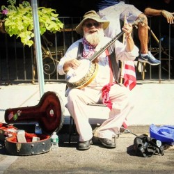 Greenport Street Musician