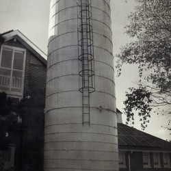 Front View Of Upland Silo