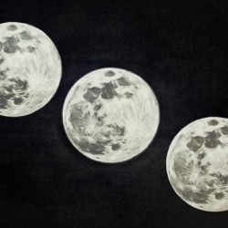 Moon Trio Black and White