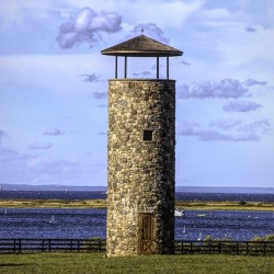 Stone Building On The Sound
