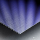 Blue Rays On The Moon Metal print