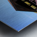 Crossing The Wallkill Metal print