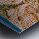 Erosion On Atlantic Ocean In Montauk Metal print