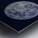 Blue Ice Moons Metal print