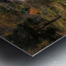 Overlooking Cedarmere Pond Impression metal