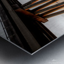 Ponquogue Bridge Reflections Metal print