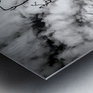 A Snag In Black and White Impression metal