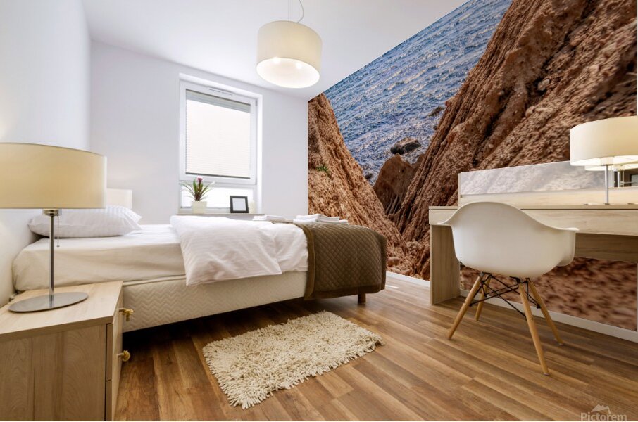 Camp Hero Hoodoos Mural print