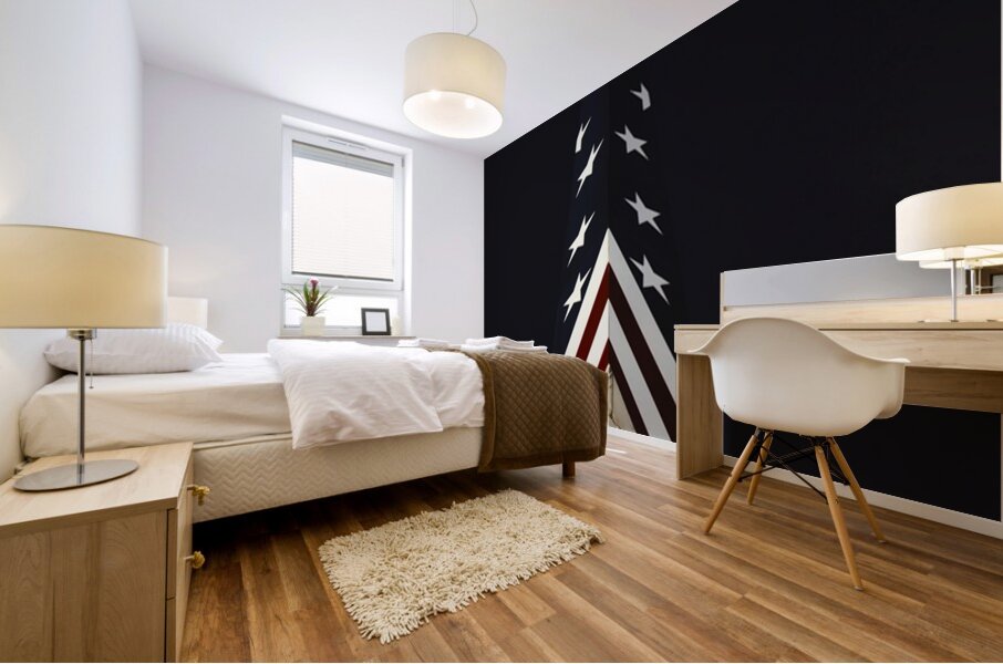 Vietnam Memorial Suffolk Count NY Mural print