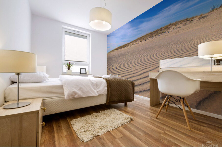 Sand Ripples At Cupsogue Beach Mural print