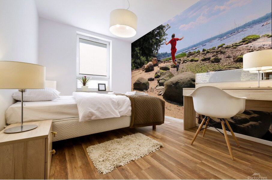 To Be Free Like A Kid Mural print