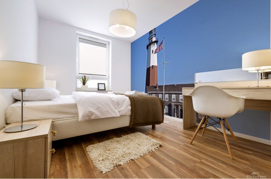 Montauk Lighthouse and Museum Mural print
