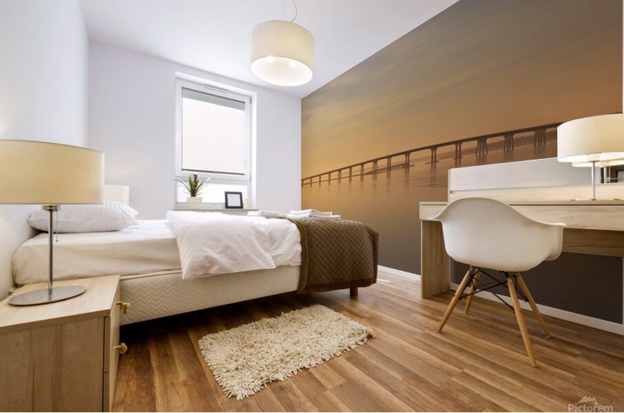 Ponquogue Bridge Mural print