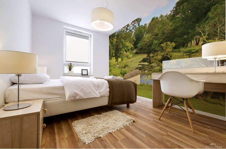 A Glorious Place To Visit Mural print