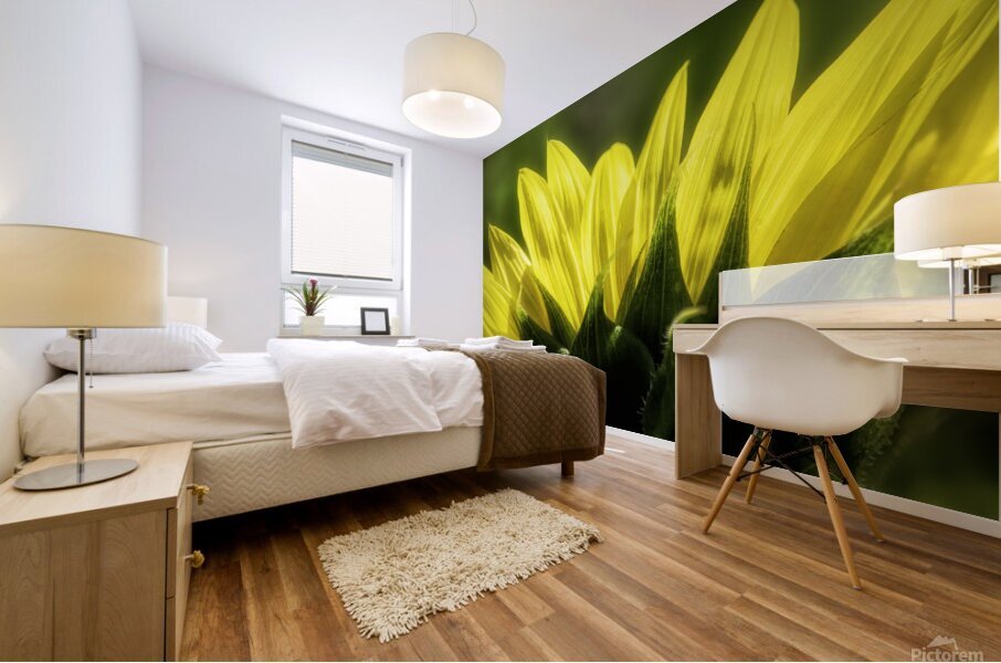 Beauty On The Back Mural print