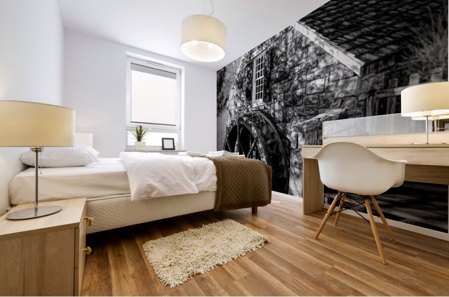 Mill House Mural print