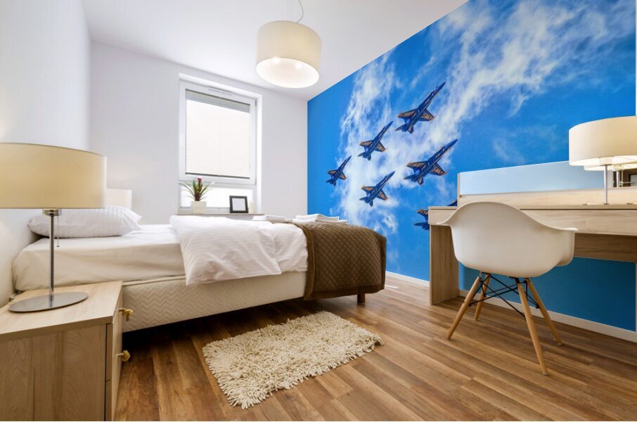 Blue Angels Salute Long Island  Impression murale