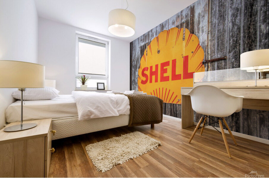 Shell On A Shed Impression murale