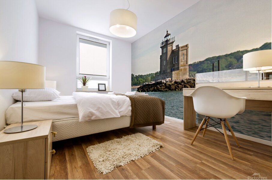 Huntington Lighthouse Mural print