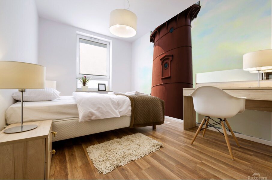 Little Red Lighthouse Mural print