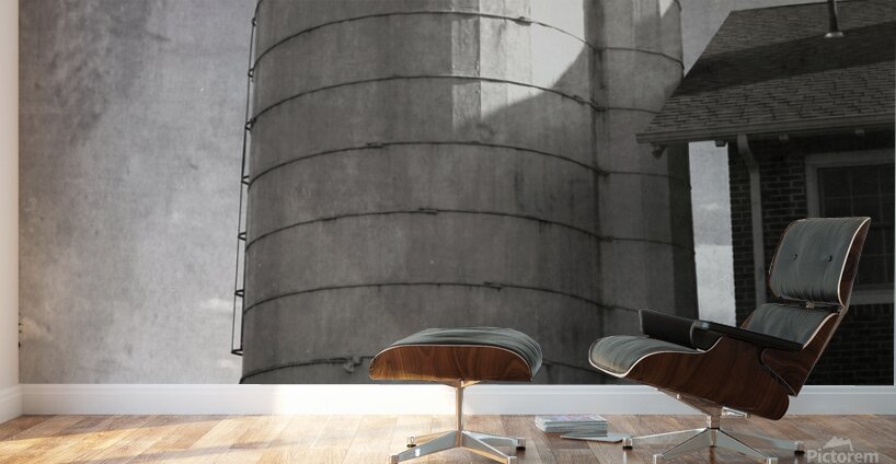 Silos At Upland Wall Murals