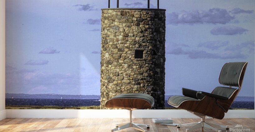 Stone Building On The Sound Wall Murals