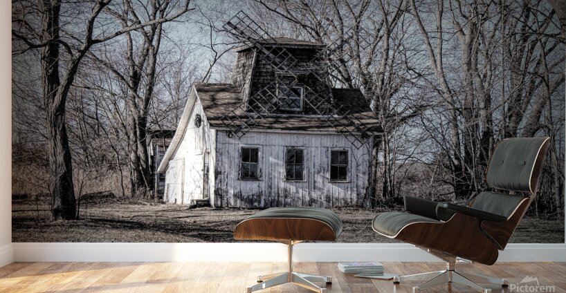 Baiting Hollow Windmill  Wall Murals