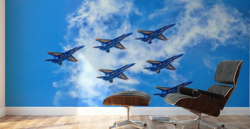 Blue Angels Salute Long Island  Wall Murals