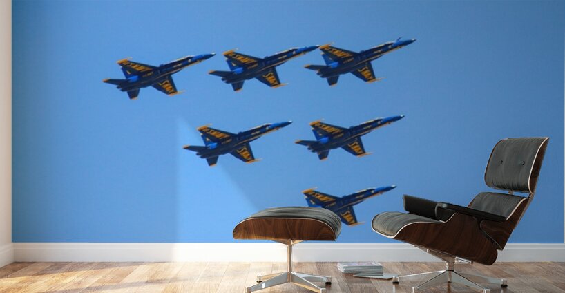 Blue Angels Over Long Island  Wall Murals