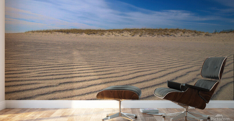 Sand Ripples At Cupsogue Beach Wall Murals