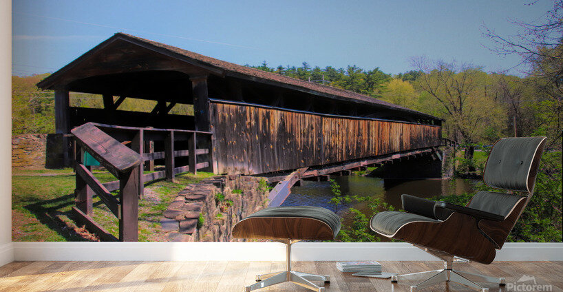 Crossing The Wallkill Wall Murals