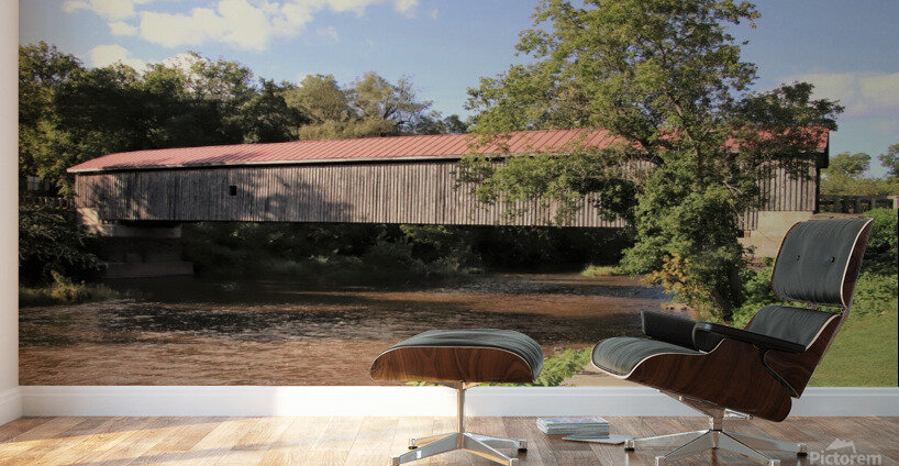 Hamden Covered Bridge Wall Murals