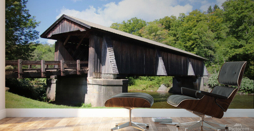 Livingston Manor Covered Bridge Wall Murals
