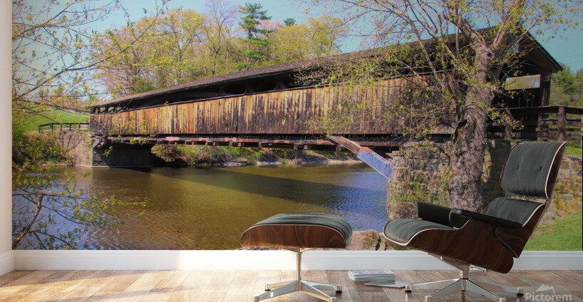 Perrine s Covered Bridge Wall Murals