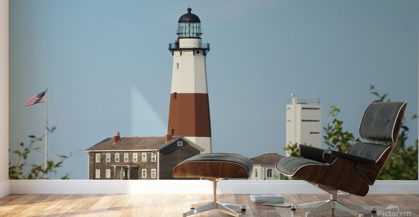 Montauk Lighthouse Late Summer Wall Murals