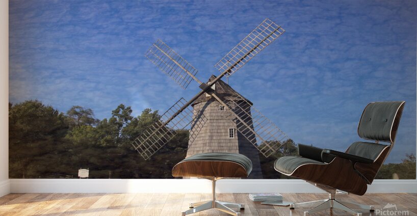 Old Hook With Clouds Wall Murals