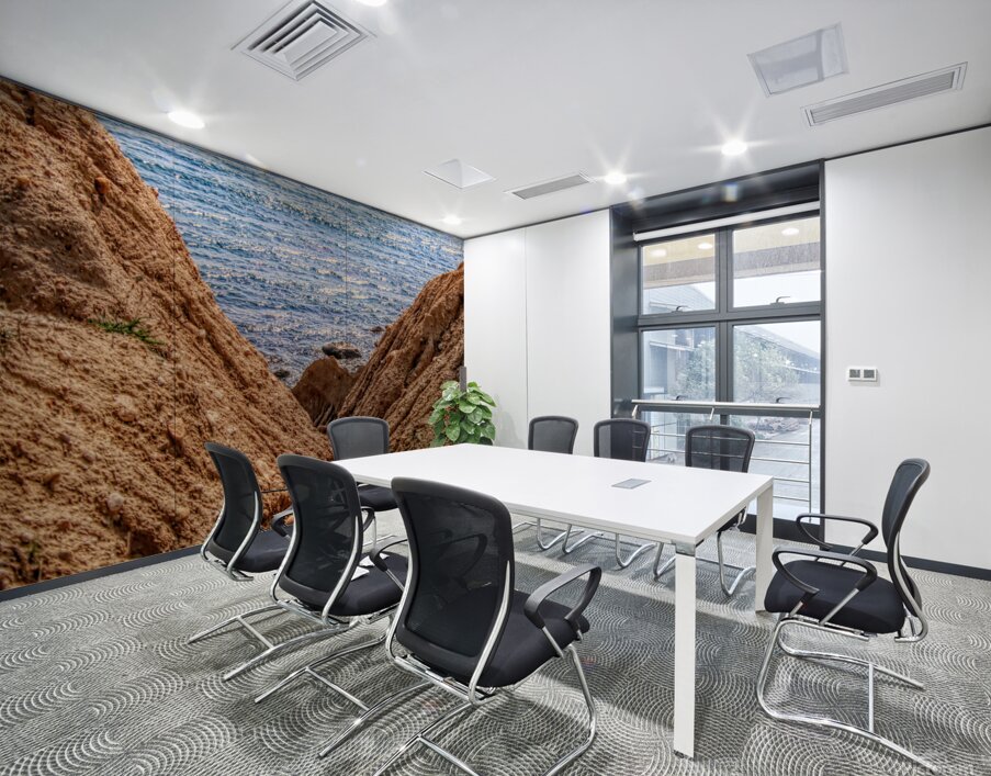 Camp Hero Hoodoos Wall Printing