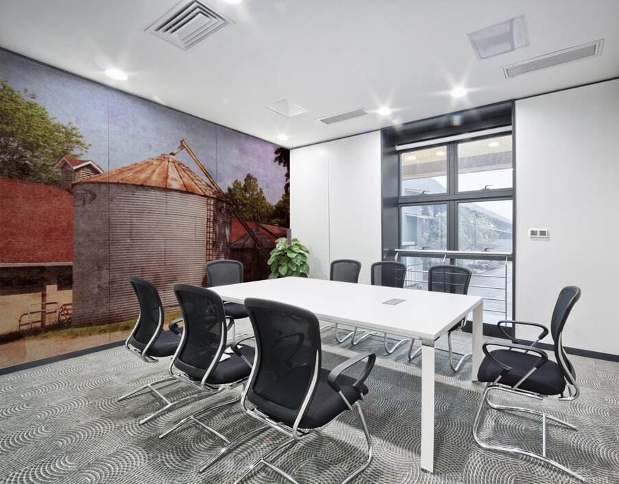 Metal Silo Wall Printing