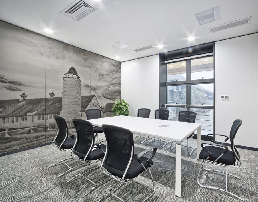 Milking Barn Silo Wall Printing