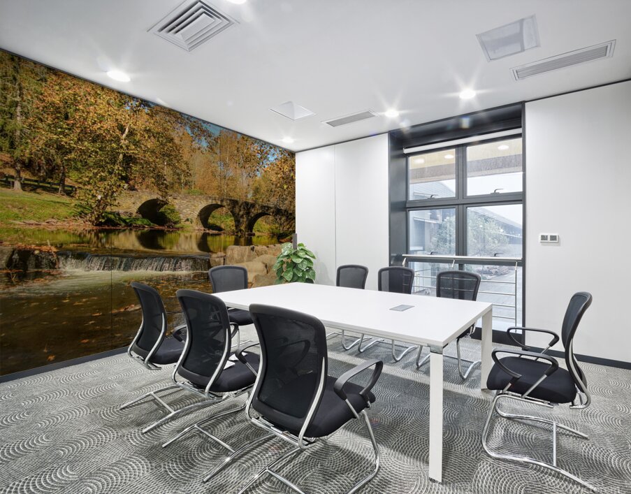 Stone Arch Bridge Wall Printing