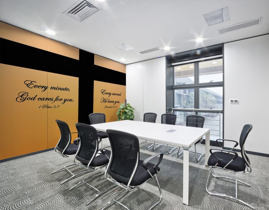 Gods Time Wall Printing