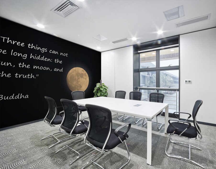 The Truthful Moon Wall Printing