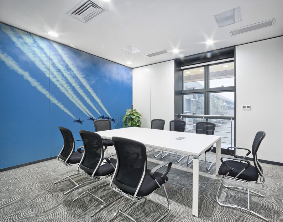 Blue Angels Contrails Edit Wall Printing