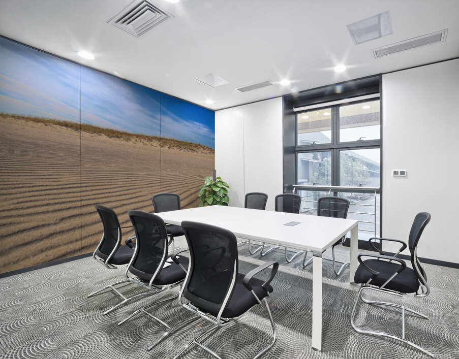 Sand Ripples At Cupsogue Beach Wall Printing
