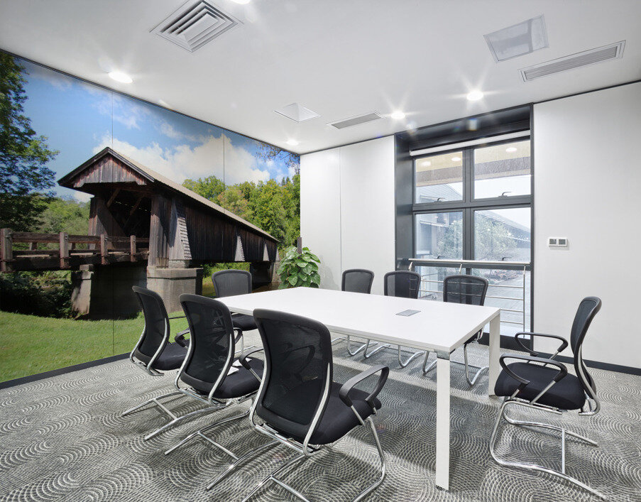 Livingston Manor Covered Bridge Wall Printing