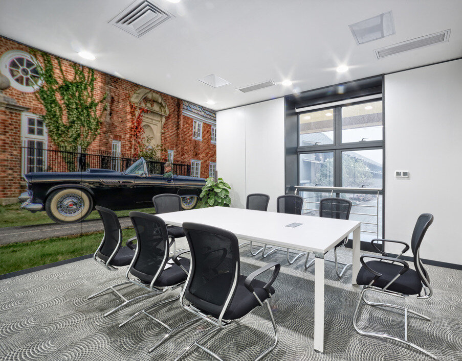 A Man And His T Bird Wall Printing