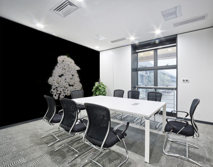 The Happy Flower Wall Printing