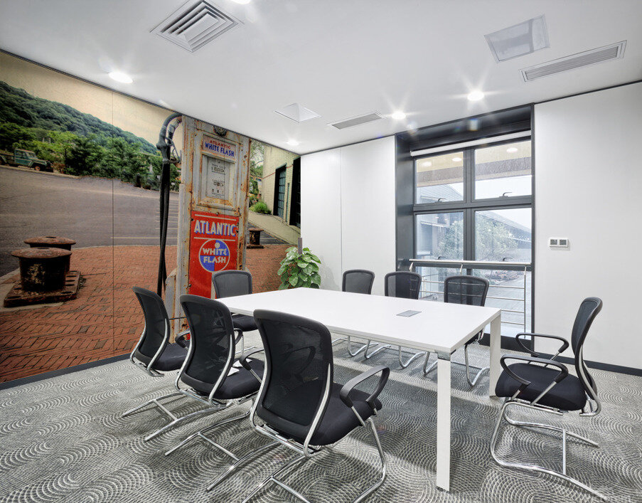 Atlantic White Flash Wall Printing